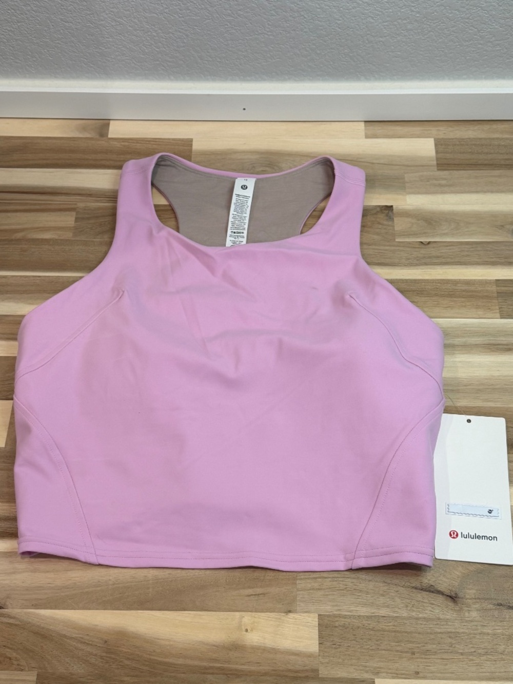 NWT Lululemon Wunder Train Racerback Tank Vitapink | Size 12